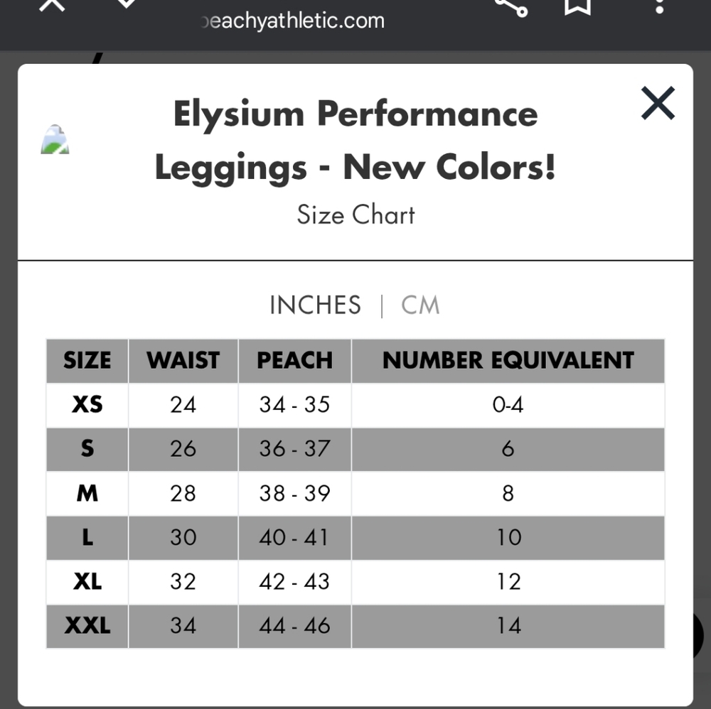 Peachy Athletic Elysium Performance Leggings - Fantasy Pink - Medium - Picture 4 of 4